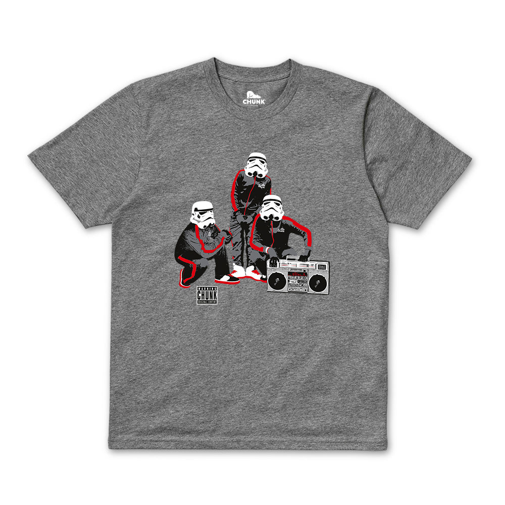 Beatbox Troopers Heather Grey T-Shirt