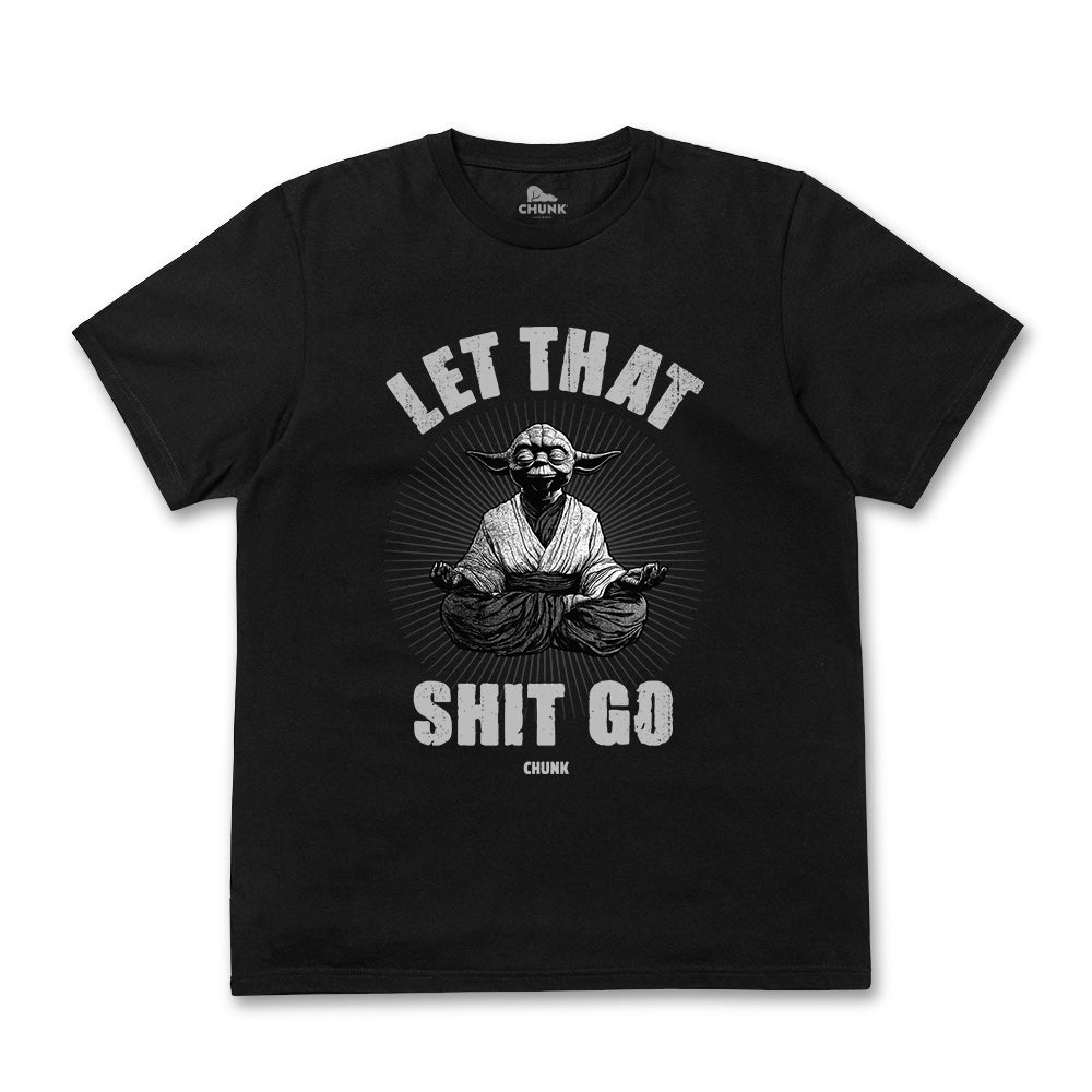 Let Go Black T-Shirt