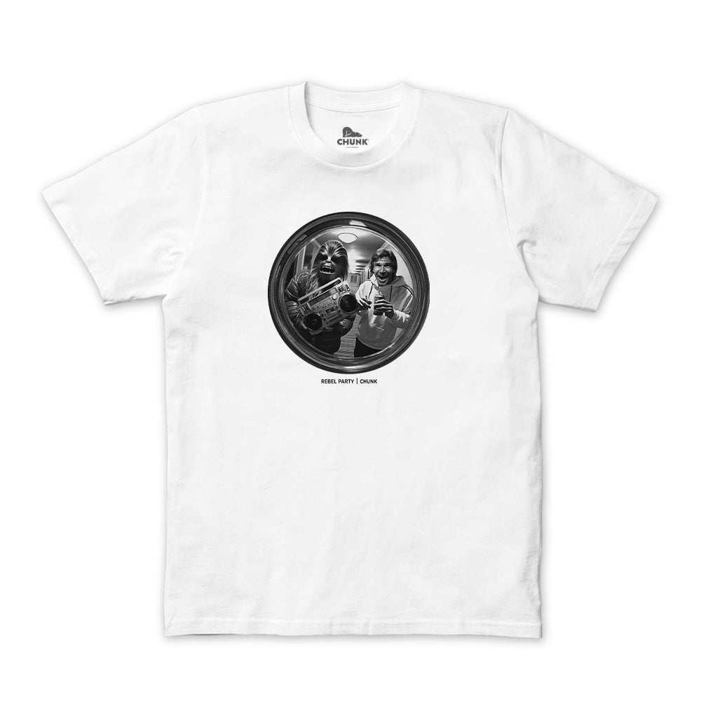Rebel Party White T-Shirt