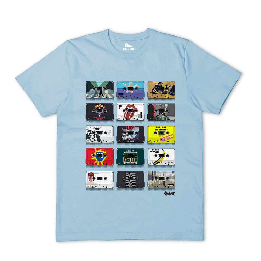 Cassette Classics Light Blue T-Shirt
