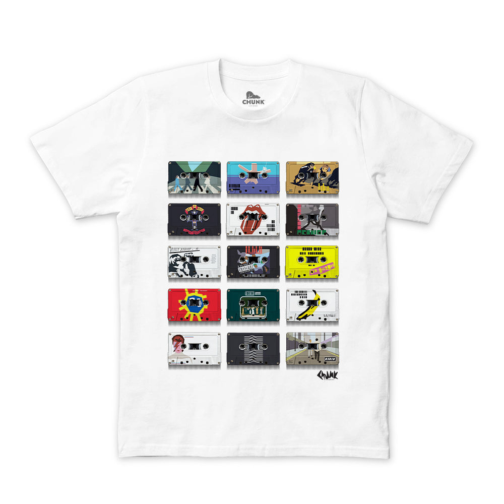 Cassette Classics White T-Shirt