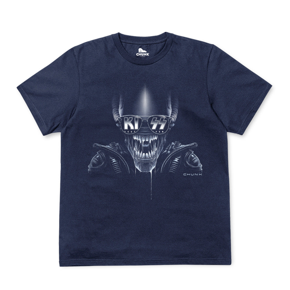 Dark Kiss Navy T-Shirt