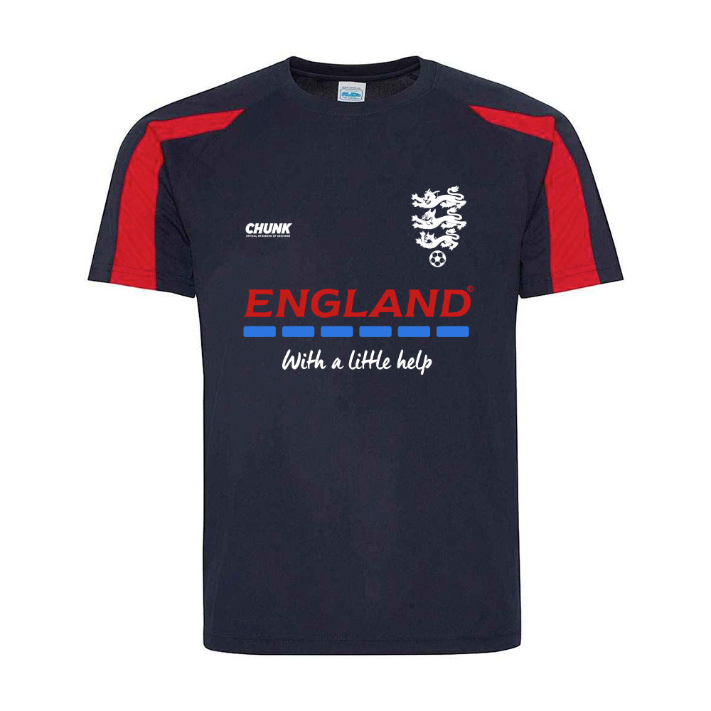 England Navy Football Tee