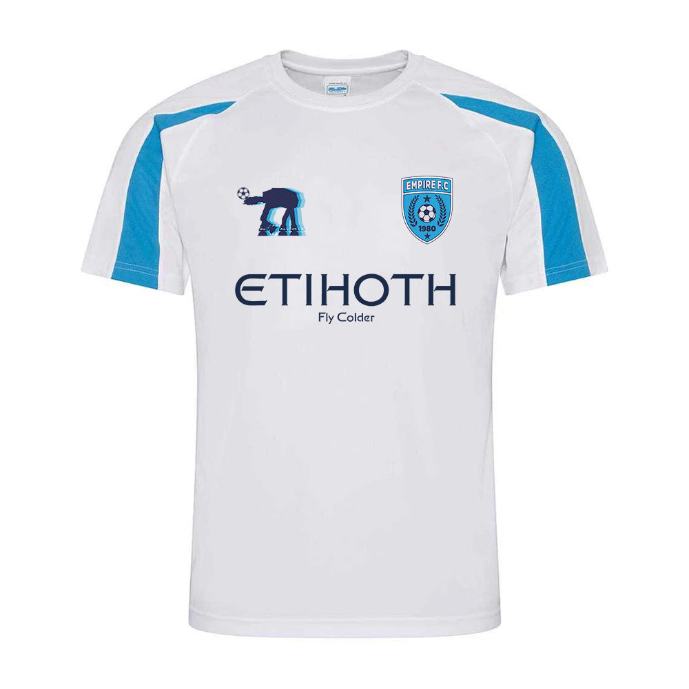 Etihoth White Football Shirt