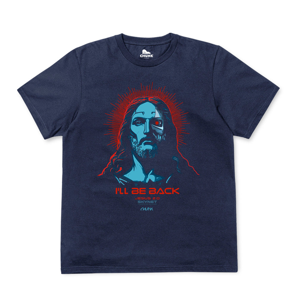 I’ll Be Back Navy T-Shirt