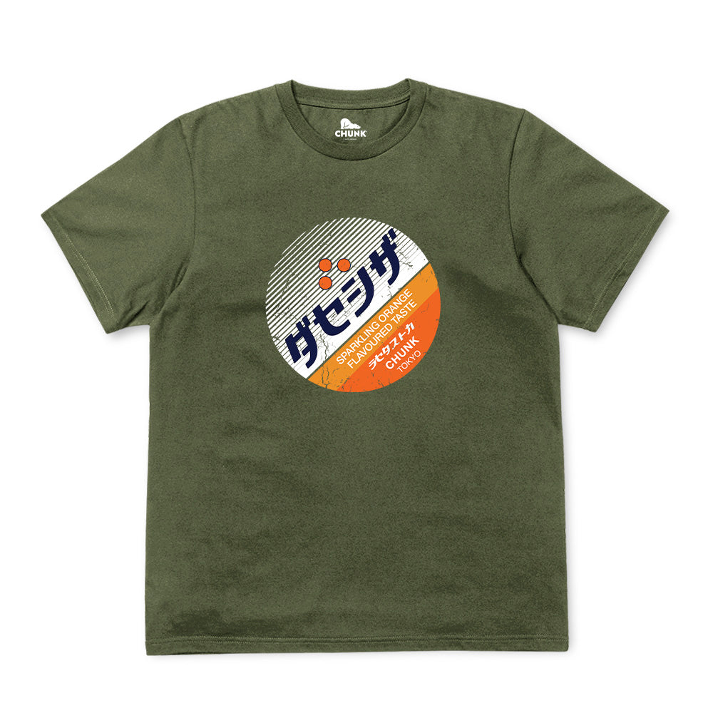 Japanese Soda Forest Green T-Shirt