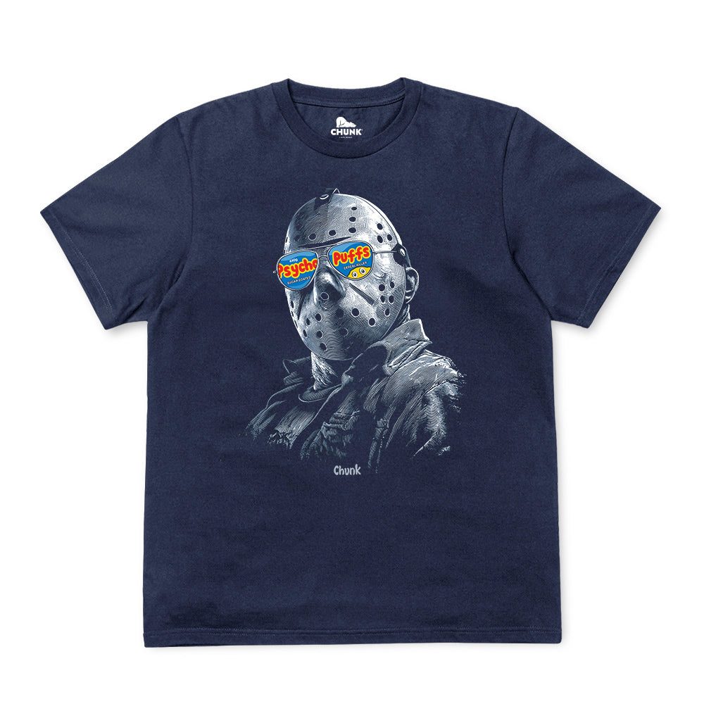 Psycho Puffs French Navy T-Shirt