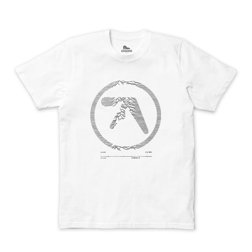 Pulsar White T-Shirt