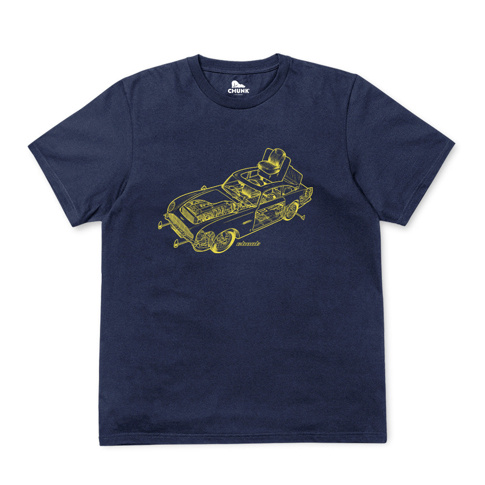 Spy Car Navy T-Shirt