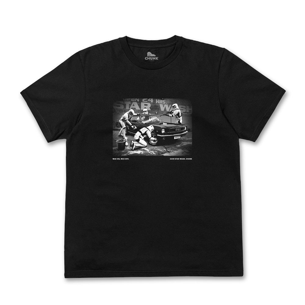 Star Wash Black T-Shirt
