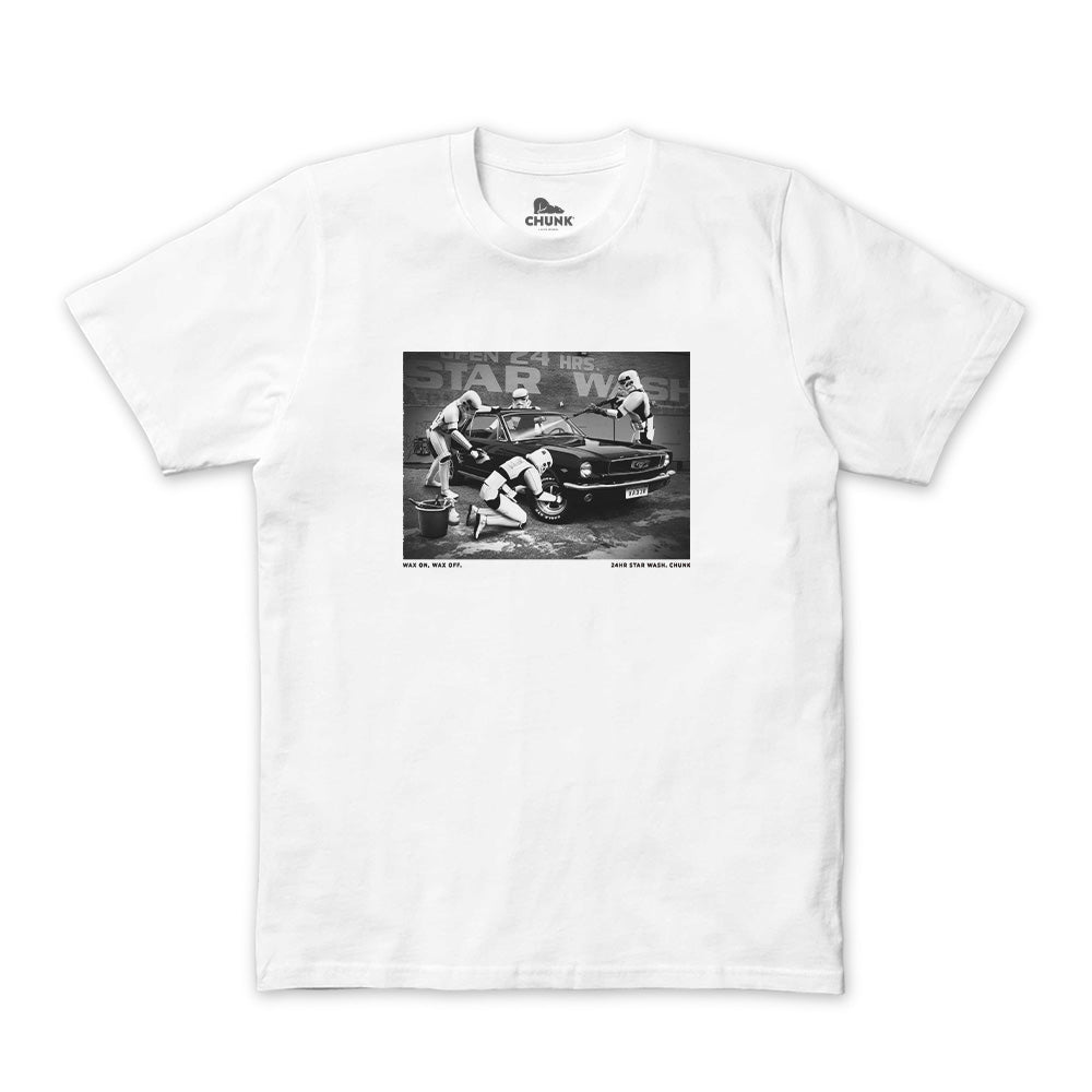 Star Wash White T-Shirt