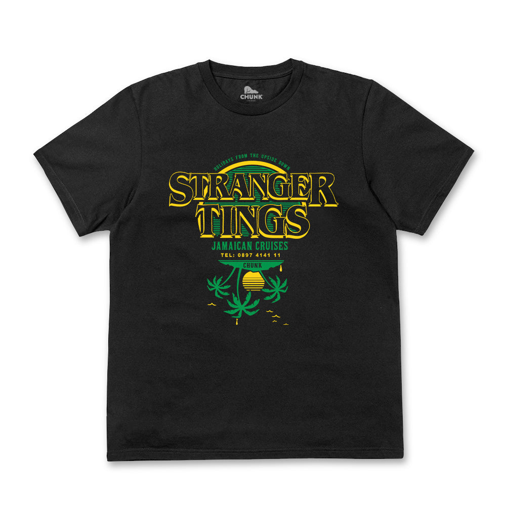 Stranger Tings Black T-Shirt