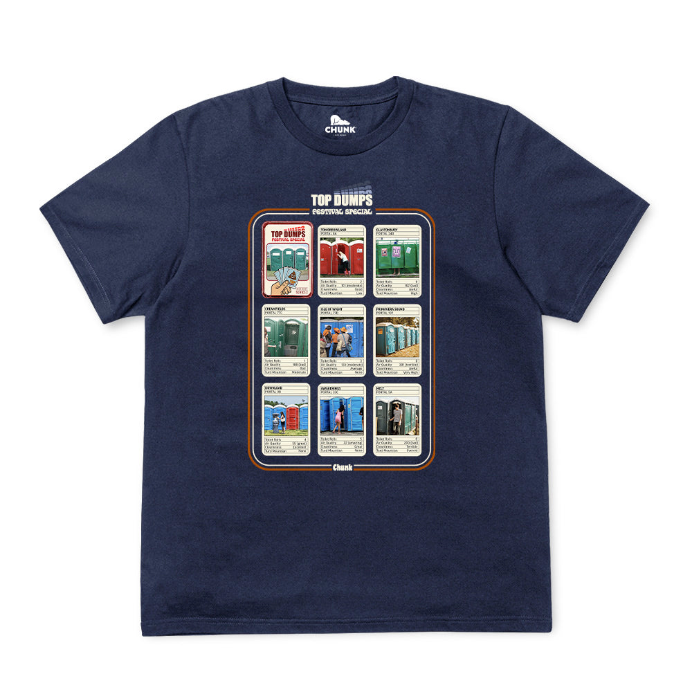 Top Dumps French Navy T-Shirt