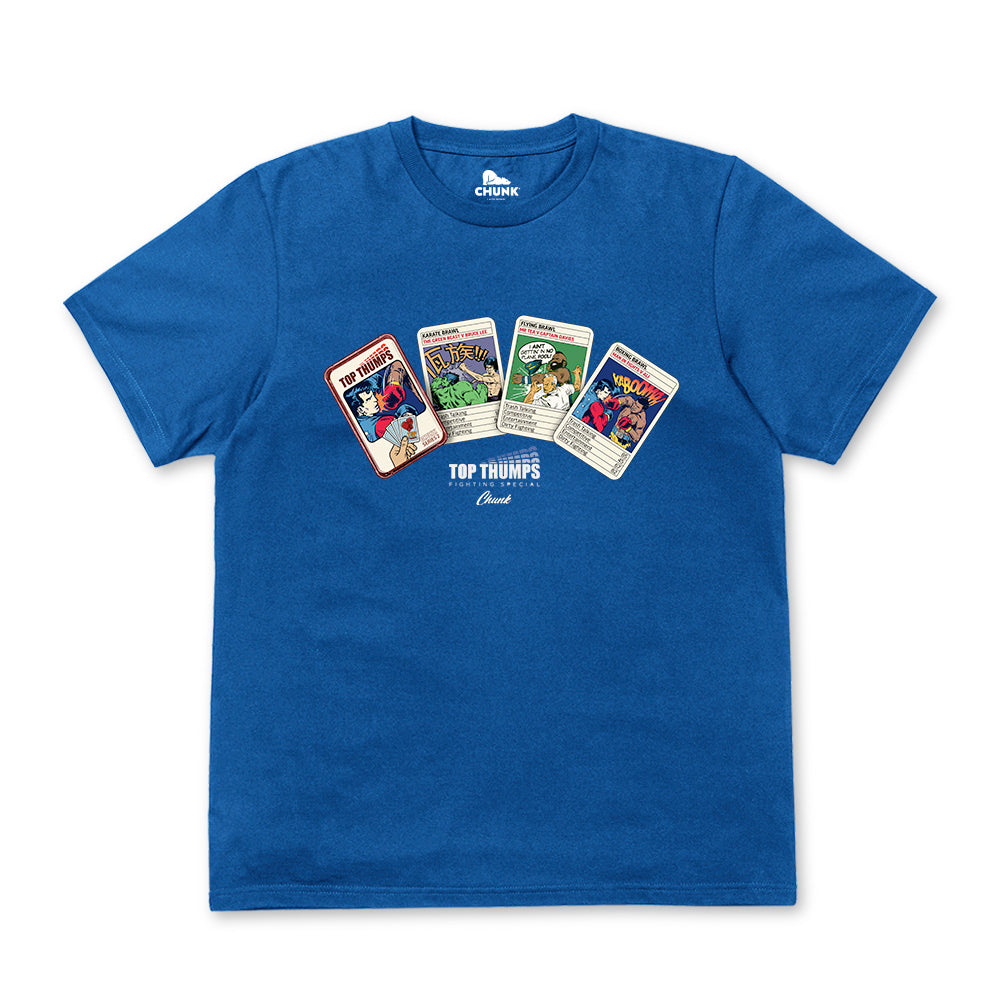 Top Thumps Bright Blue T-Shirt